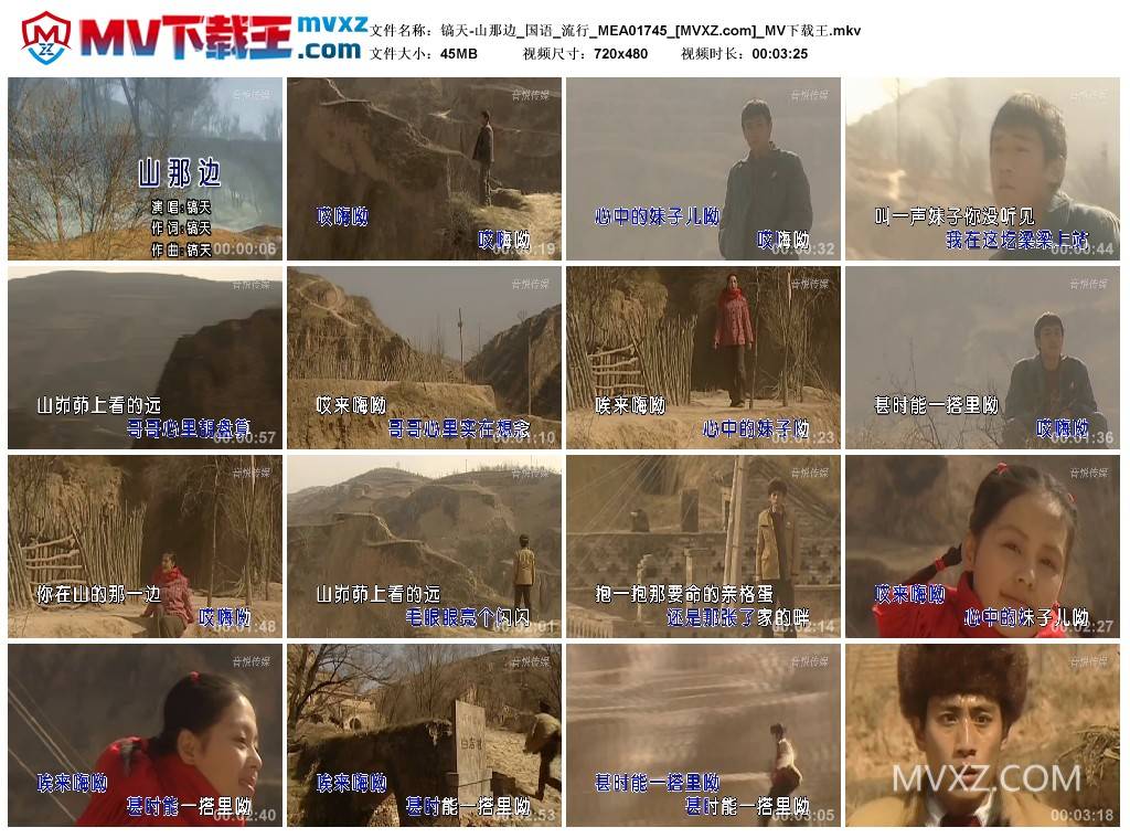 镐天-山那边_国语_流行_MEA01745